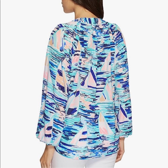 Lilly Pulitzer Elsa Top Multi Pier Pressure Size XXS - Picture 3 of 8